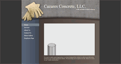 Desktop Screenshot of cazaresconcretellc.com